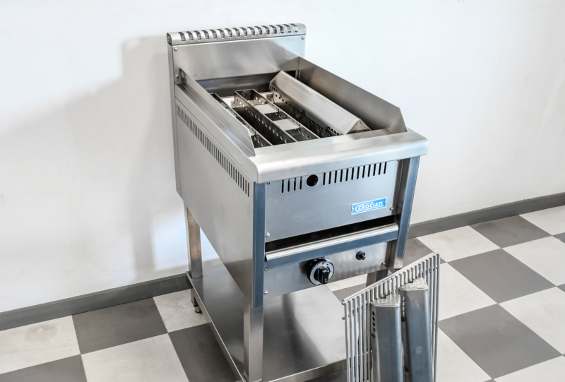 Griglia professionale a gas modello GR701C Cucine Crociati
